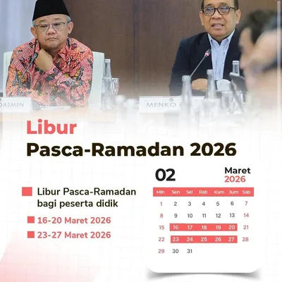 Libur Pasca Ramadhan 2026