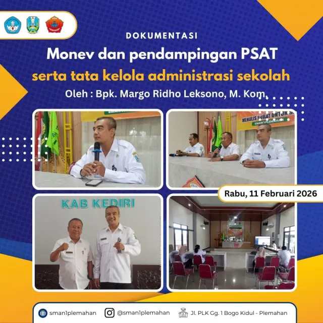 Monev dan Pendampingan oleh Pengawas